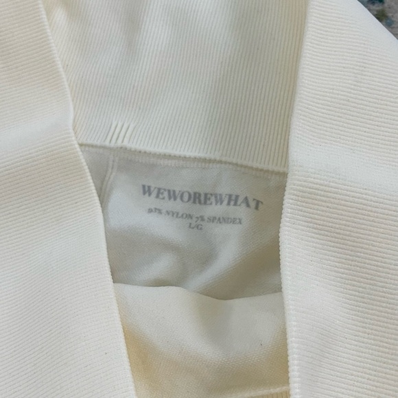 WeWoreWhat Cream Leggings - Picture 5 of 5